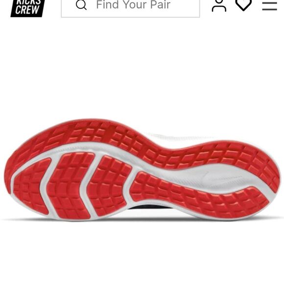 Nike Downshifter 11\' Dark Smoke Grey University Red main image 8